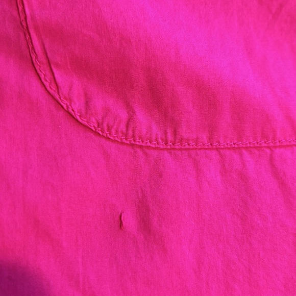 J. Crew, Pink, Long Sleeve, 100% Cotton, Button Down Top, Size 6 - Picture 7 of 7